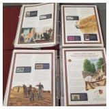 2 Lg albums U.S. stamps: '50 Greatest Events in