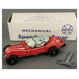 Marx Speedway Racer w/ box & key- near mint