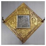 Brass U.S. capital mirrored coat rack 18'x 18'