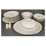 Gp. Easterling mid-century style dinnerware-