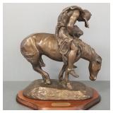 Reproduction J.E. Fraser sculpture 'The End of the