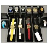 12 N.O.S. ladies fashion watches incl Joan Rivers