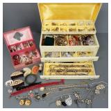 Gp vintage, etc. jewelry incl figural pendant,