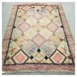 Vintage Art Deco machine made carpet- approx.