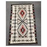 Antique Navajo rug- unusual pattern (as seen-