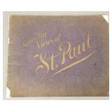 Antique booklet- views of St. Paul (as seen- cover