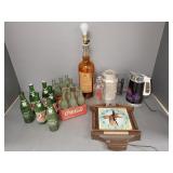 Gp vintage bottles, etc. incl Coca Cola w/