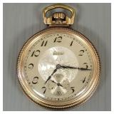 Vintage 1920's Elgin pocket watch damaskeened