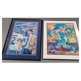 2 Leroy Neiman posters: Dallas Cowboys &