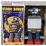 Battery Op Video Robot S.H. Japan with box