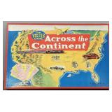 Vintage Across the Continent Parker Bros game-