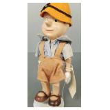 Antique Disney Pinocchio figure- Crown Toy Co.- 8'