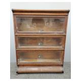 Viking 3-high stacking bookcase (as seen, back