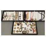 Gp antique & vintage, etc. jewelry incl. filigree