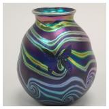 Charles Lotton signed & dated 1992 iridescent