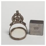 2 Pallavicini (nobility) items: 2' snake motif