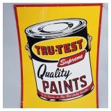 Large Tru-Test Supreme Quality Paints advertising