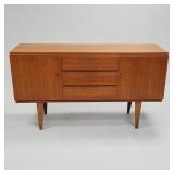 Vintage Scandinavian teak credenza- 31 1/8'H