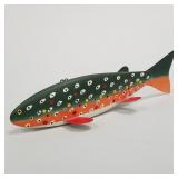 Louie Anderson (unsigned) fish decoy- Park Rapids,