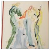 Salvador Dali pencil signed limited edition I 132/