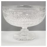 Large Waterford cut crystal centerpiece bowl- 8'H