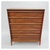 Lane Rhythm 5-drawer walnut dresser- 43 1/2'H 36'W