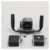 Hasselblad 500C camera body with 3 film holders