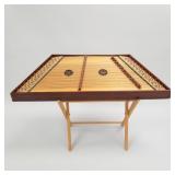 1983 lap dulcimer on stand in rosewood case (as