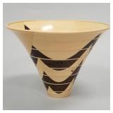 Michael Mode turned bowl '04-102- 9 1/4'H