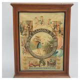 Diamond Dyes advertising cabinet 'The Fairy' -