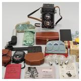 Rolleicord III twin lens reflex camera with