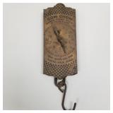 Vintage Purina 'Cow Chow' advertising brass milk