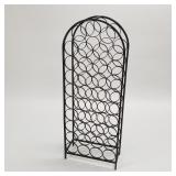 Arthur Umanoff metal wine rack- 44'H 16 3/4'W
