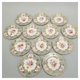 12 Coalport Wenham 8 3/4' plates retailed by