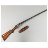 DuBois 10 gauge double barrel shotgun-