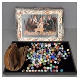 Group vintage marbles & Gilbert Puzzle Parties