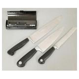 Group incl Meade laser pointer & knives incl