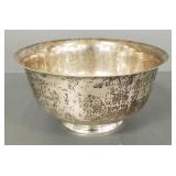 Wallace sterling silver 'Paul Revere' bowl- 5'H