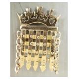 Tested 10K gold House of Lords pin- 6.4g