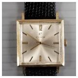 Vintage 9K gold Cyma wristwatch