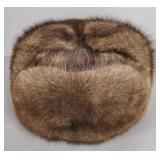 Vintage natural fur hat