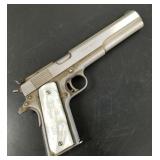 AMT Hardballer 45 cal stainless pistol-