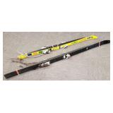 2 pair mid-century Hart skis- 77' taller