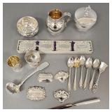 Gp sterling, 800 silver, & silverplate articles