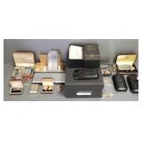 Collection vintage hearing aids & accessories incl