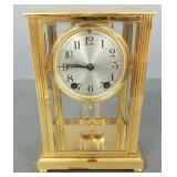 Seth Thomas crystal regulator clock- 10" H,