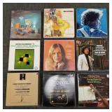 Group record albums incl Bob Dylan, etc