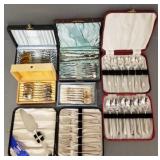 Gp. hallmarked European silver spoon, etc.