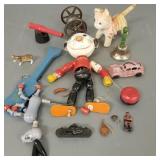 Gp antique & vintage toys etc incl a Pete jointed