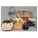 Gp assorted ladies bags/ purses/ totes incl